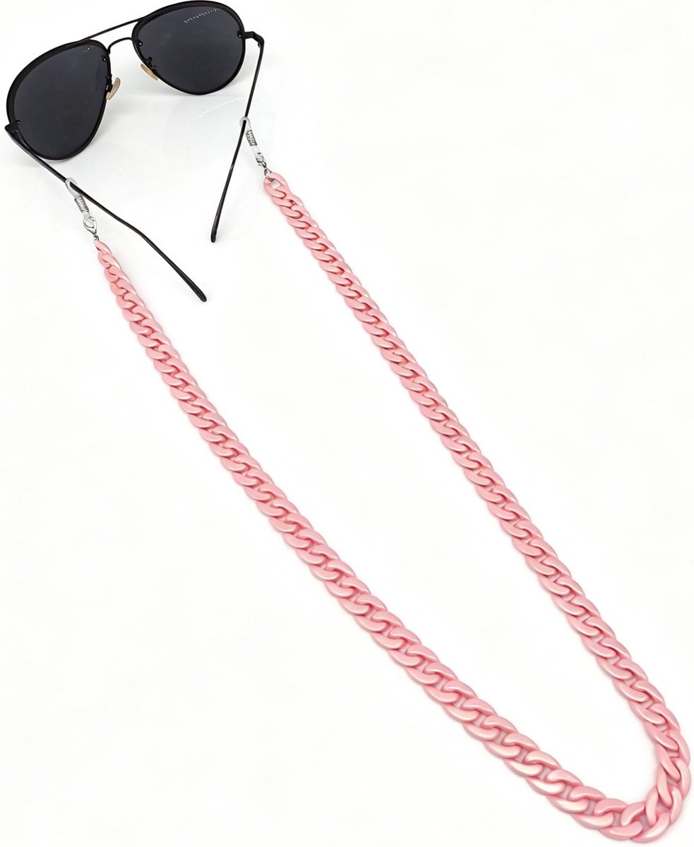 Brillenkoord - roze
