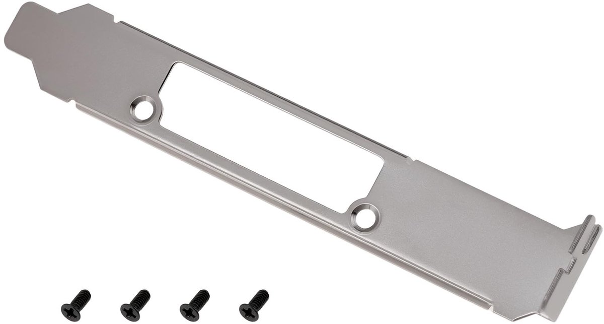 Dailygoods - Volledige Hoogte GPU Beugel met Schroeven