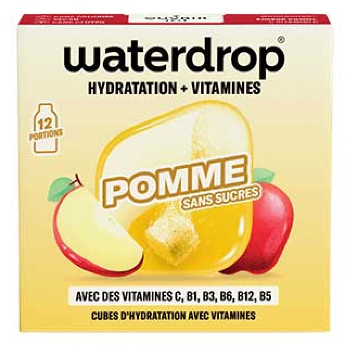 Waterdrop Microdrink Zonder Suikers 12 Porties (Smaak : Appel)