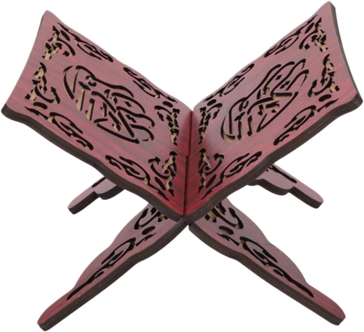 Boekhouder Keuken - Receptenstandaard - Koken met gemak - Decoratief ontwerp - 40 cm breed - Rood