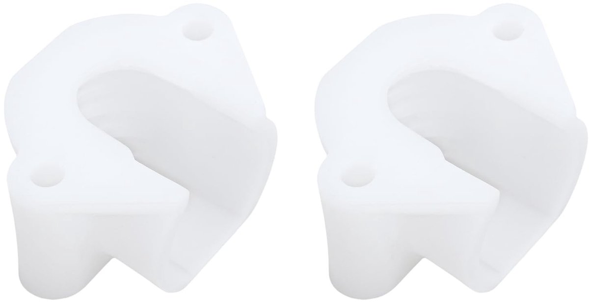 Dailygoods - 2 Stuks Droger Achtertrommel Bearing Cup Compatibel met Diverse Merken