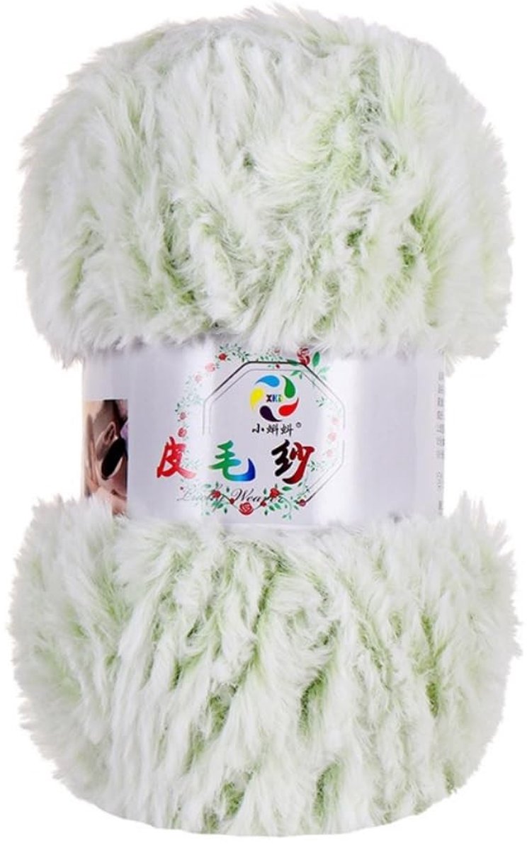 Dailygoods- Kunstbontgaren - Pluche Garen - Haakgaren - Breigaren voor Knutselen - Polyester - 100 g Bol