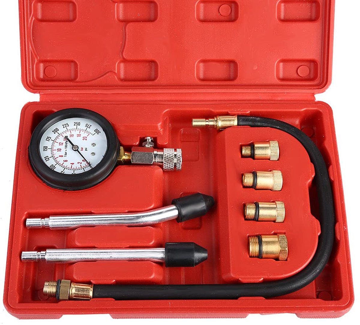 Motortestset - Compressietester - Motor Diagnose - Nauwkeurige Metingen - 37x32x6 cm - N.v.t.