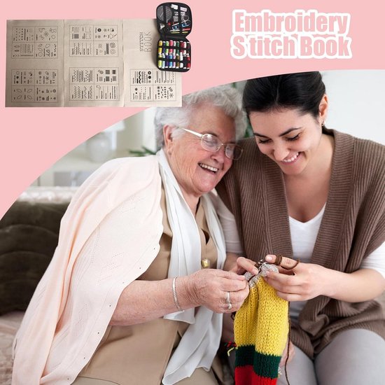 Borduurboek - Handwerk Gids - Creatief Hobbyen - Stapsgewijze Instructies - Diverse Patronen - Uniek — afbeelding 2