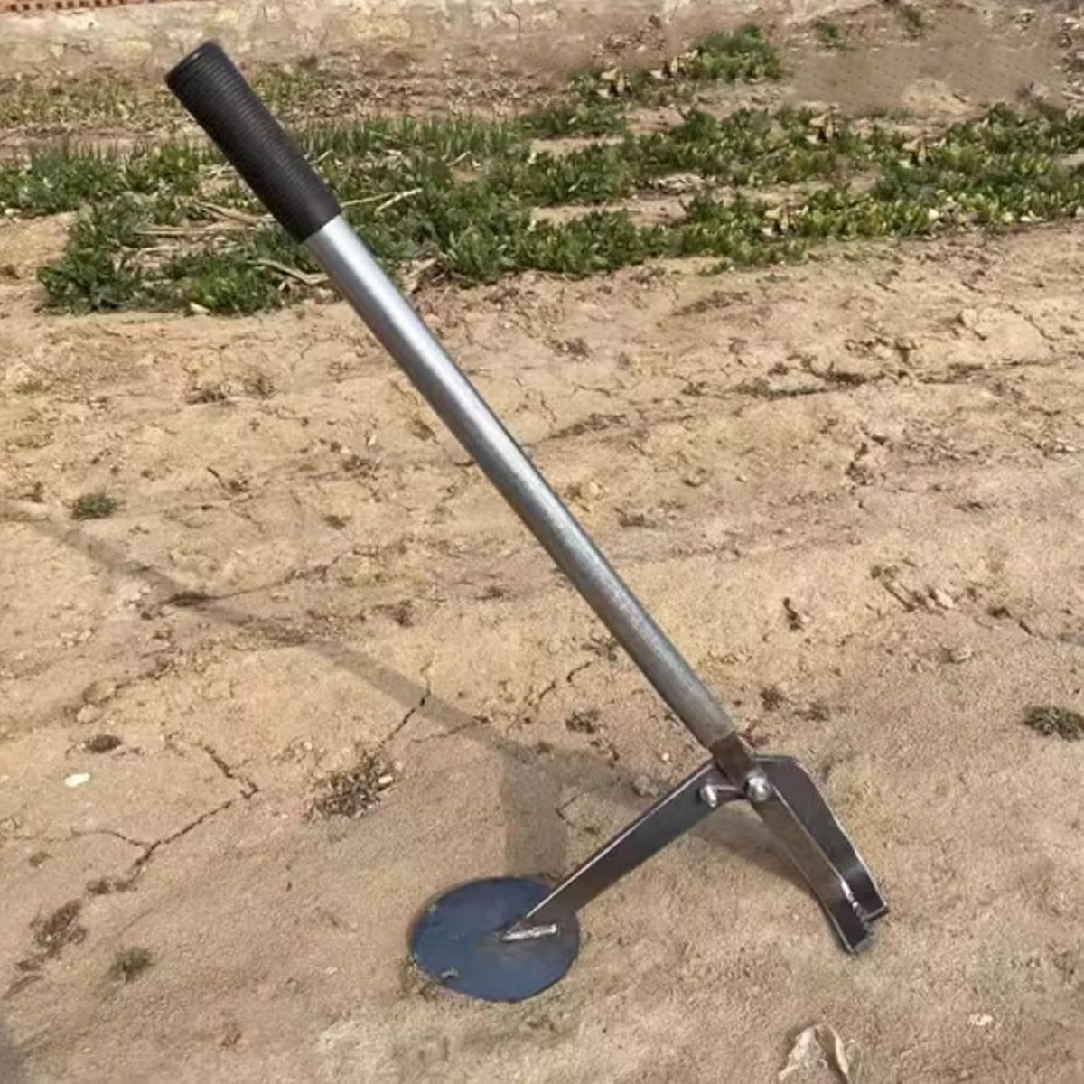 Onkruidtrekker Lange Steel - Wortelverwijderaar Tuin - Tuinonderhoud Vereenvoudigen - Hefboomprincipe Ontwerp - 90 cm Lengte - Zwart