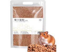 Knaagdierbodembedekking Natuurlijk - Nestmateriaal Bodem - Kooi Inrichten - Houtvezel Absorberend - 300 g - Niet gespecificeerd