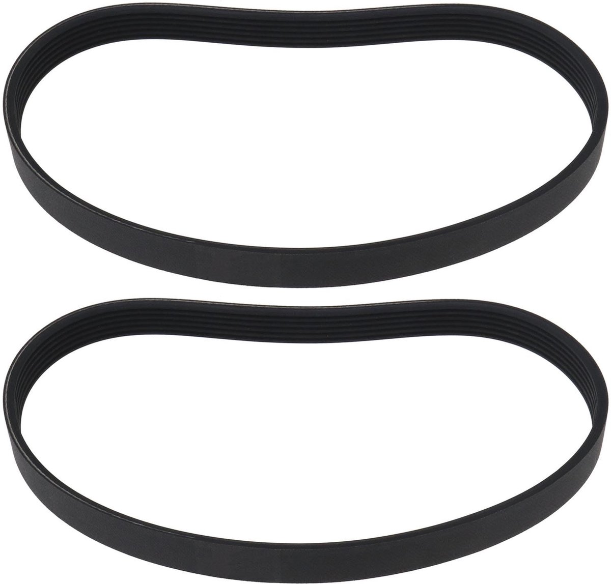Dailygoods- Cementmixer Riem - 2x Rubber Aandrijfriem - Compatibel met Belle Minimix 60/80/110/130 - Gesloten Lus - Breedte 14 mm - Omtrek 482,6 mm