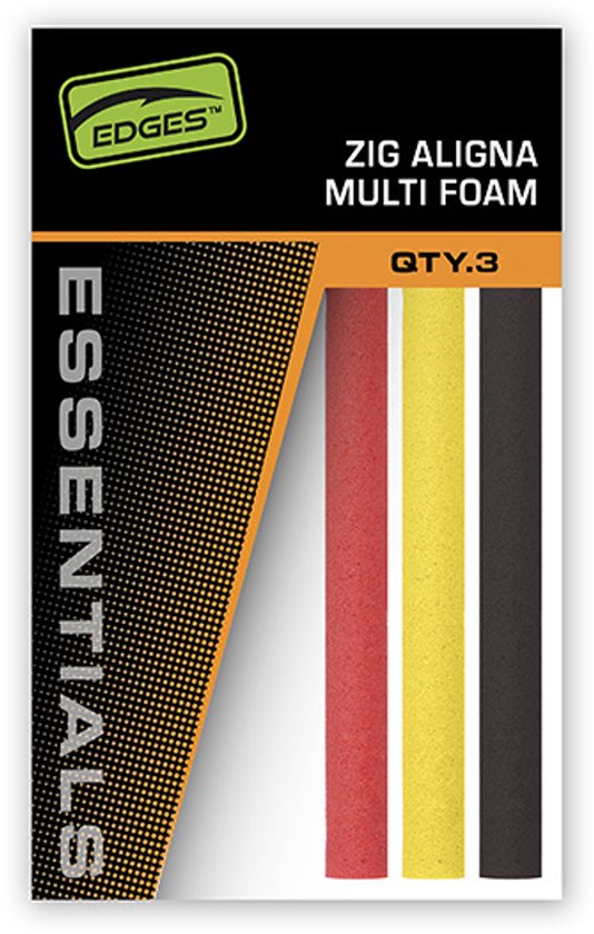 Fox Edges Essentials Zig Aligna Multi Foam Kit – Foam Barrels voor Zig Rigs