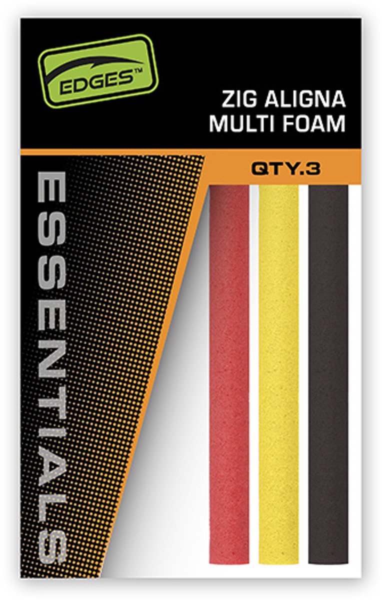 Fox Edges Essentials Zig Aligna Multi Foam Kit – Foam Barrels voor Zig Rigs