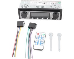 Auto MP3 Speler - Stereo Radio - Muziek Luisteren - Handsfree Bellen - 18.8 cm Breed - Zwart