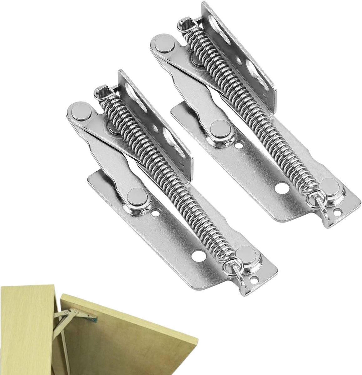 Dailygoods- Gasveer Deksel Scharnier - 2 Stuks - Scharnieren