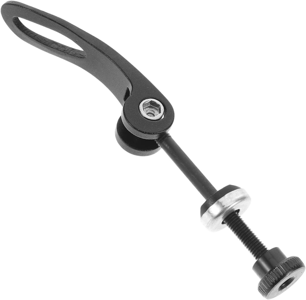 Fietszadelpen Klem - Zadelpen Binder - Zadelhoogte Aanpassen - Quick Release - 12.5 cm Lengte - Zwart