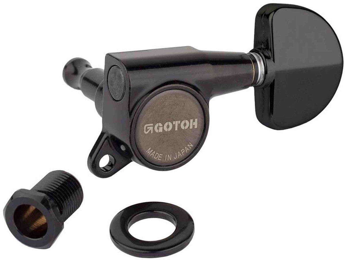 Gotoh GTH13848 SG381 stemmechanieken met 20 knoppen, 3L3R, cosmo zwart