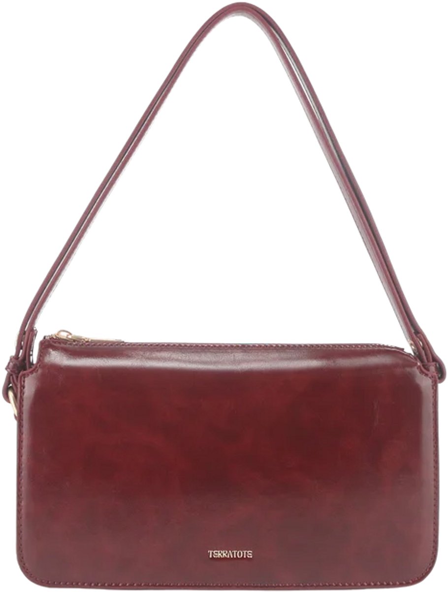 Terratote Crossbody Deep Burgundy