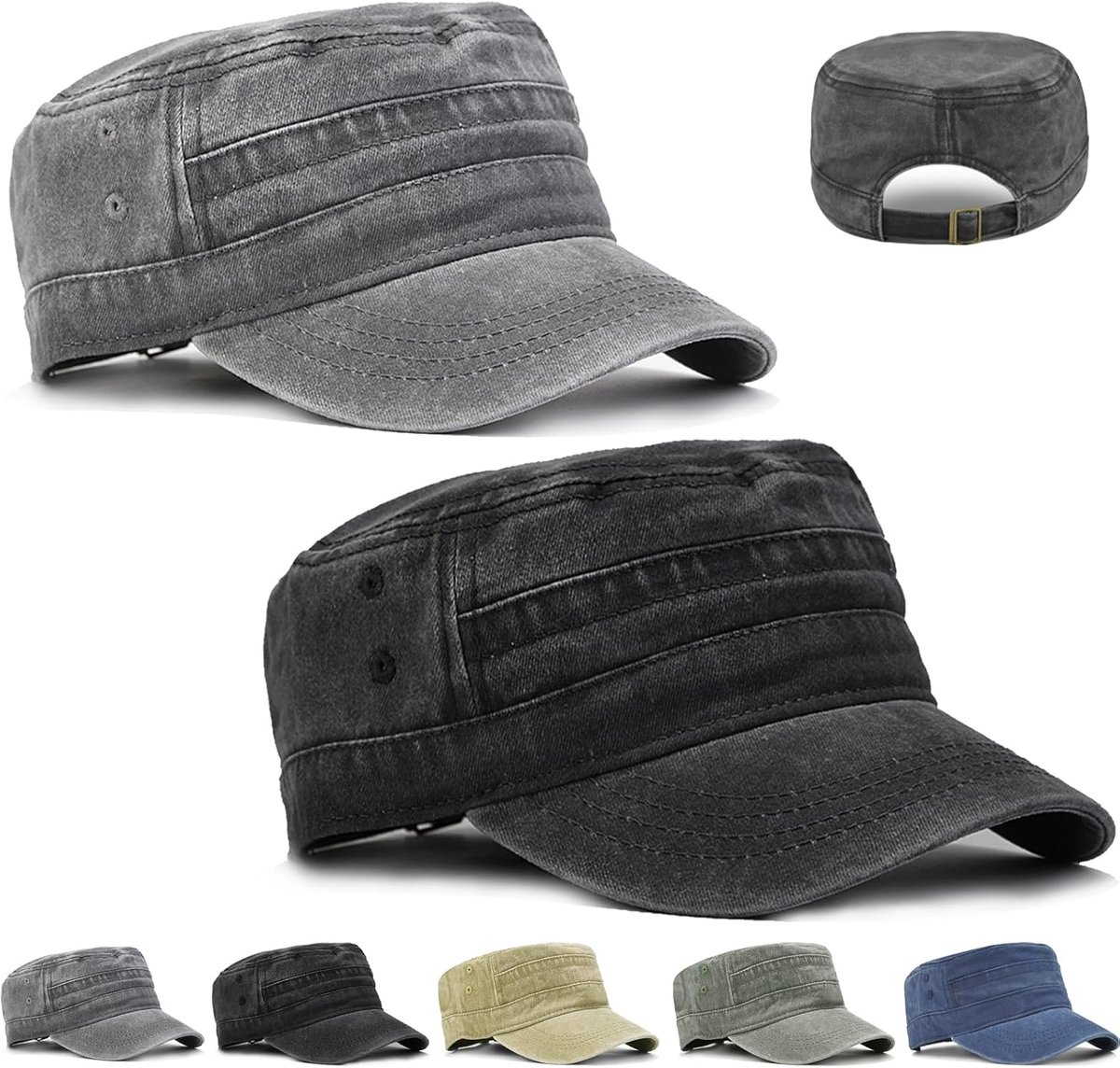 Pet voor heren, baseballpet voor heren, verstelbare tactische beanie baseballpet voor dames en heren