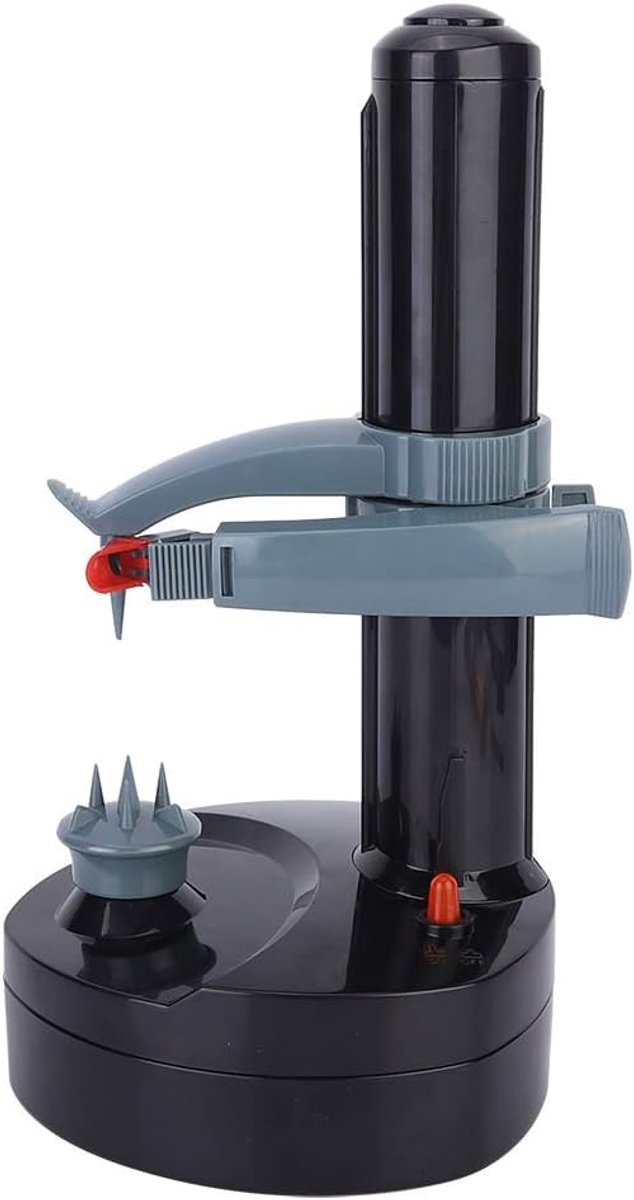 Aardappelschiller, ABS Roestvrij Staal DC6V 0.5 A Duurzame Elektrische Schiller Automatische Macht Van Effectieve Aardappelschil Machine Keuken Schilgereedschap voor Keukenvruchten