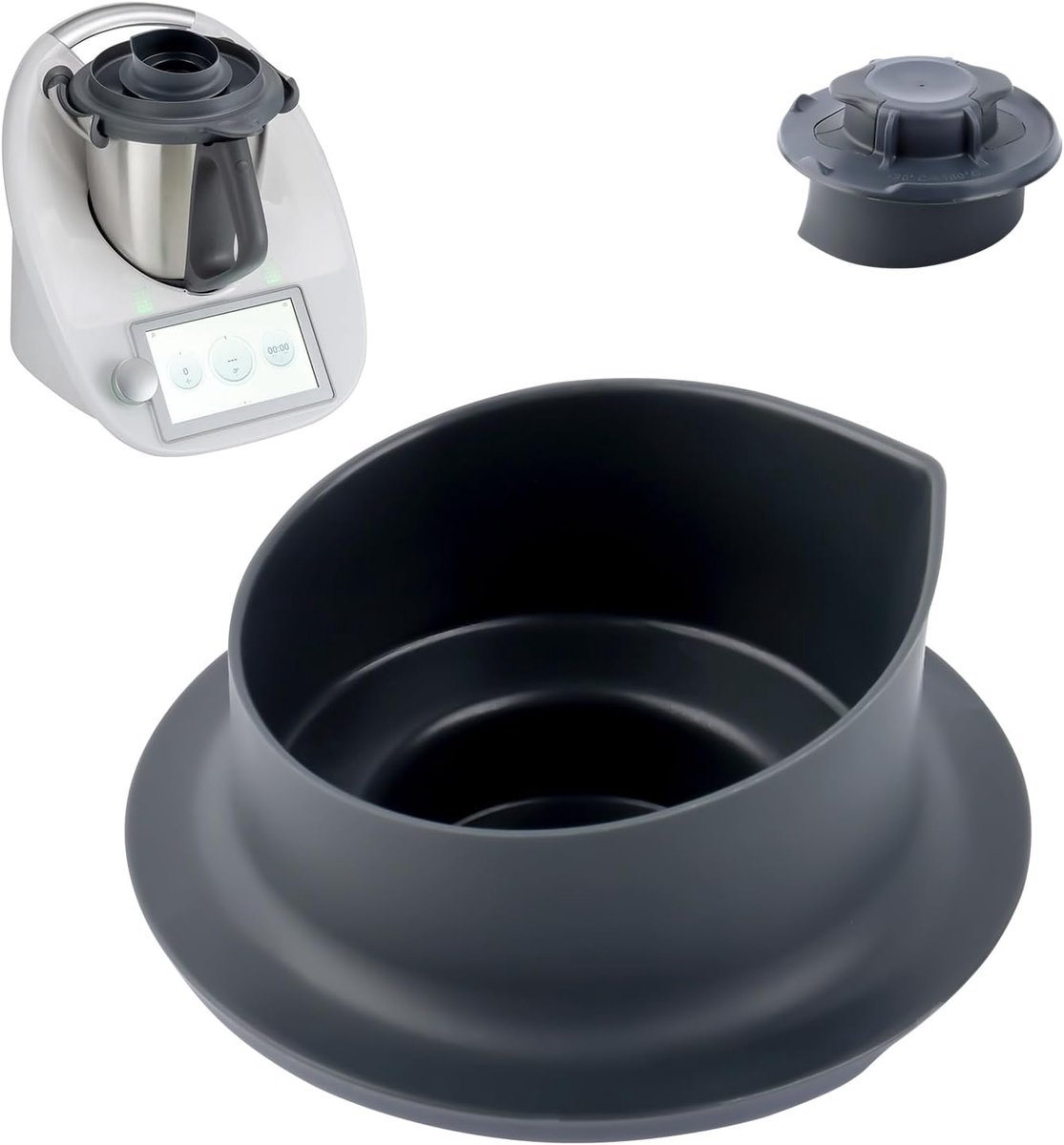 Maatbeker voor TM6 TM5 accessoires TM6 keukenmachine maatbeker voor mixer met weegschaal compatibel met TM6 TM5-accessoires