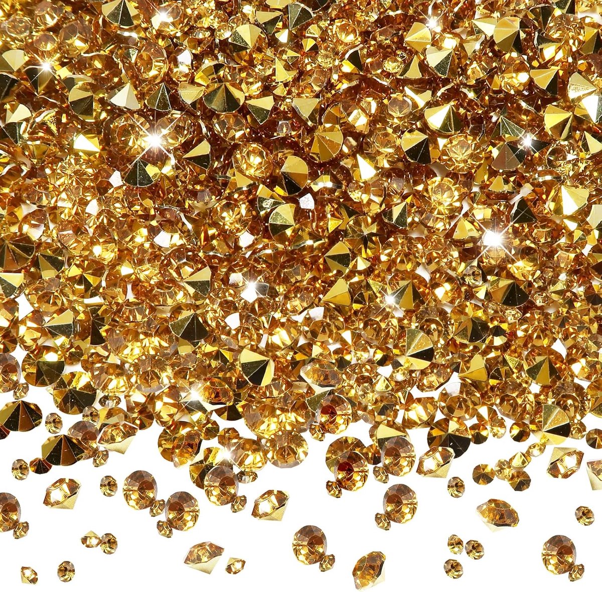 10000 stuks heldere acryl diamantvormige kristallen 3mm 4.5mm 6mm 8mm 10mm voor bruiloft tafeldecoratie