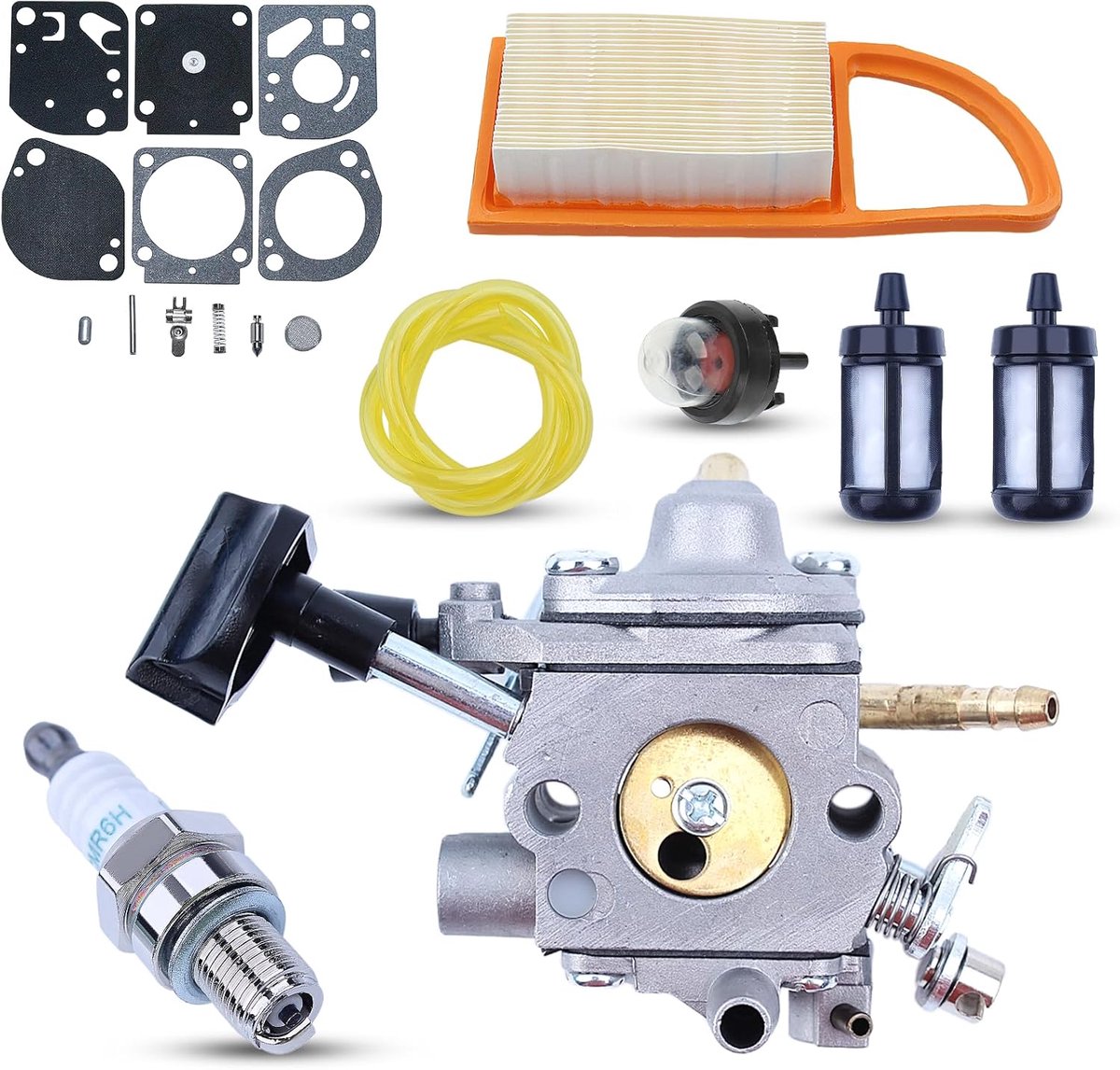 Carburateur voor Stihl BR500 BR550 BR700 Bladblazerrugzak met luchtfilter, vervanging voor Zama C1Q-S183 42821200606 42821200608 42821200607