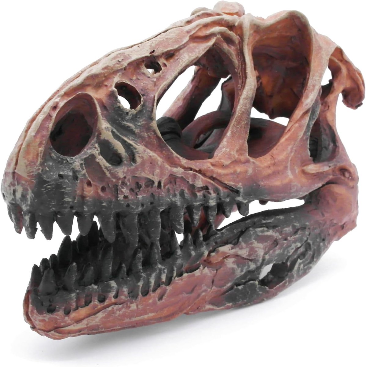 Aquarium Decor Decoraties Dinosaurus Schedel Aquarium Decor Grot Dinosaurus Schedel Betta Dier Halloween Grote Tarantula Reptiel Botten Slang voor Terrarium Ornament