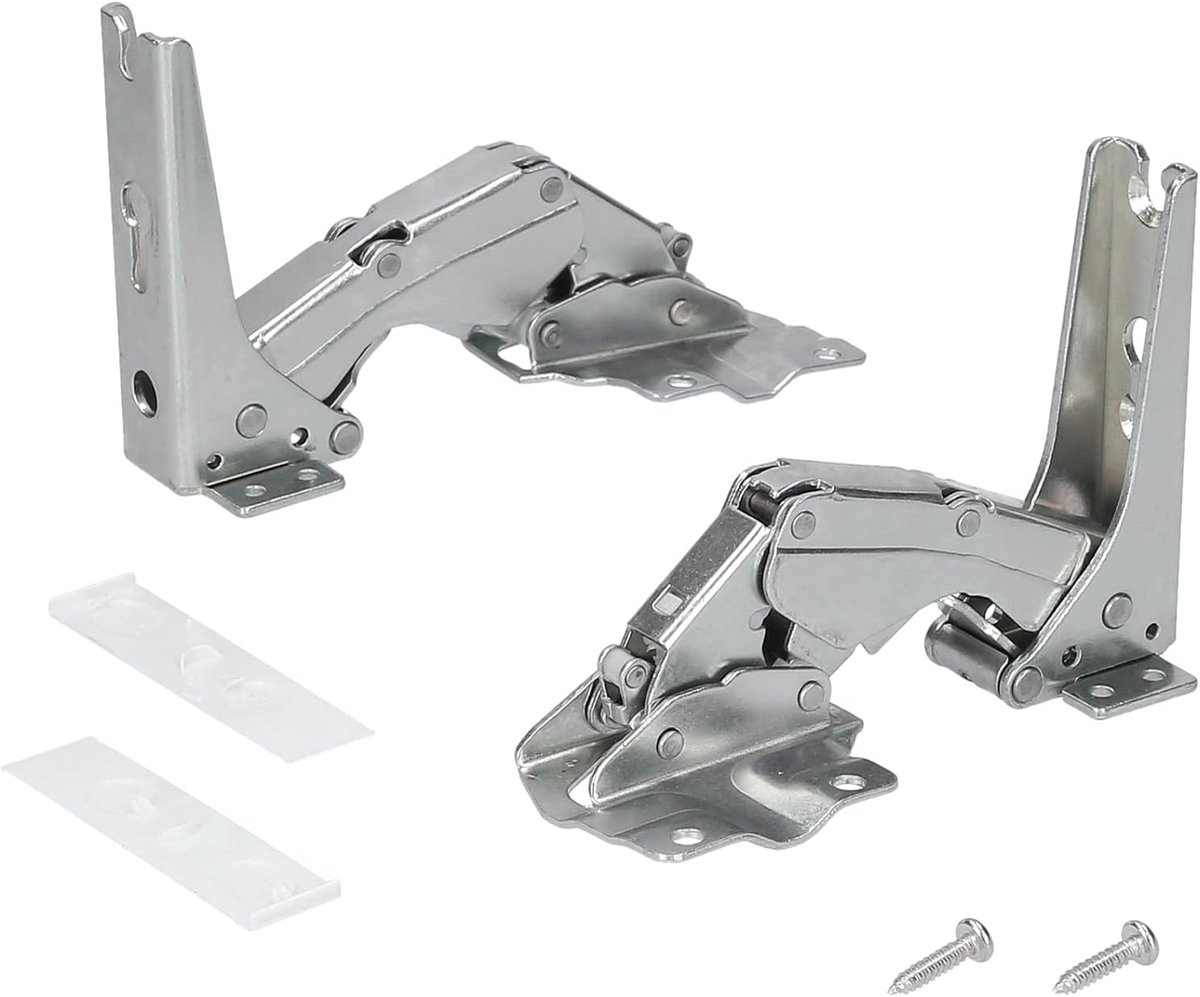 - Set van 2 Deurscharnieren Geschikt voor Koelkast Bosch Siemens 00481147/481147 Neff AEG Electrolux 407131425/8 Miele 5546050 Quelle Constructa Balay Diepvriezer