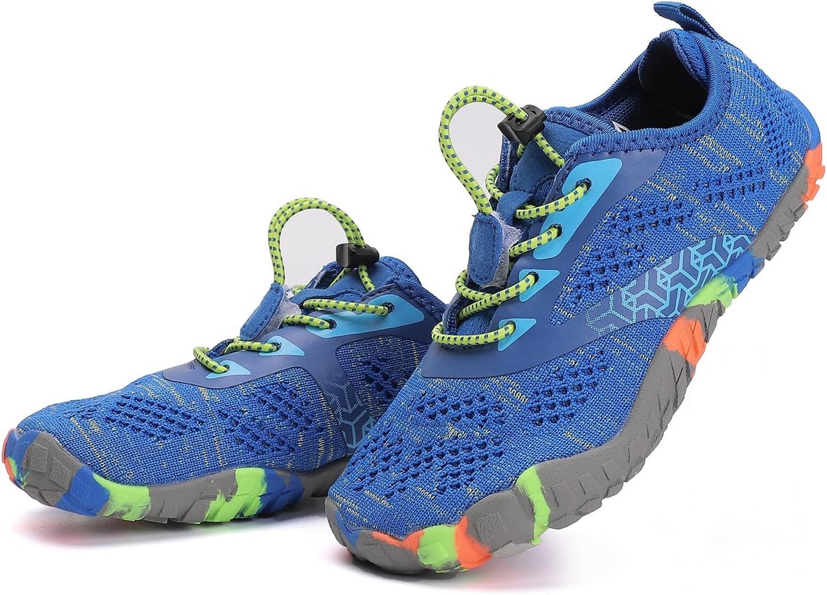 duikschoenen, strandschoenen, kinderen, barefootschoenen, sneldrogend, antislip, outdoor, multisport, trail- en hardloopschoenen