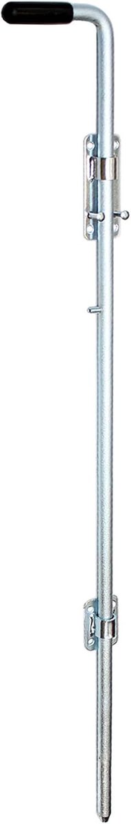 Deurgrendel, Boutgrendel, Slotsluiting (1, Deurgrendel 800/14), Zilver Verzinkt