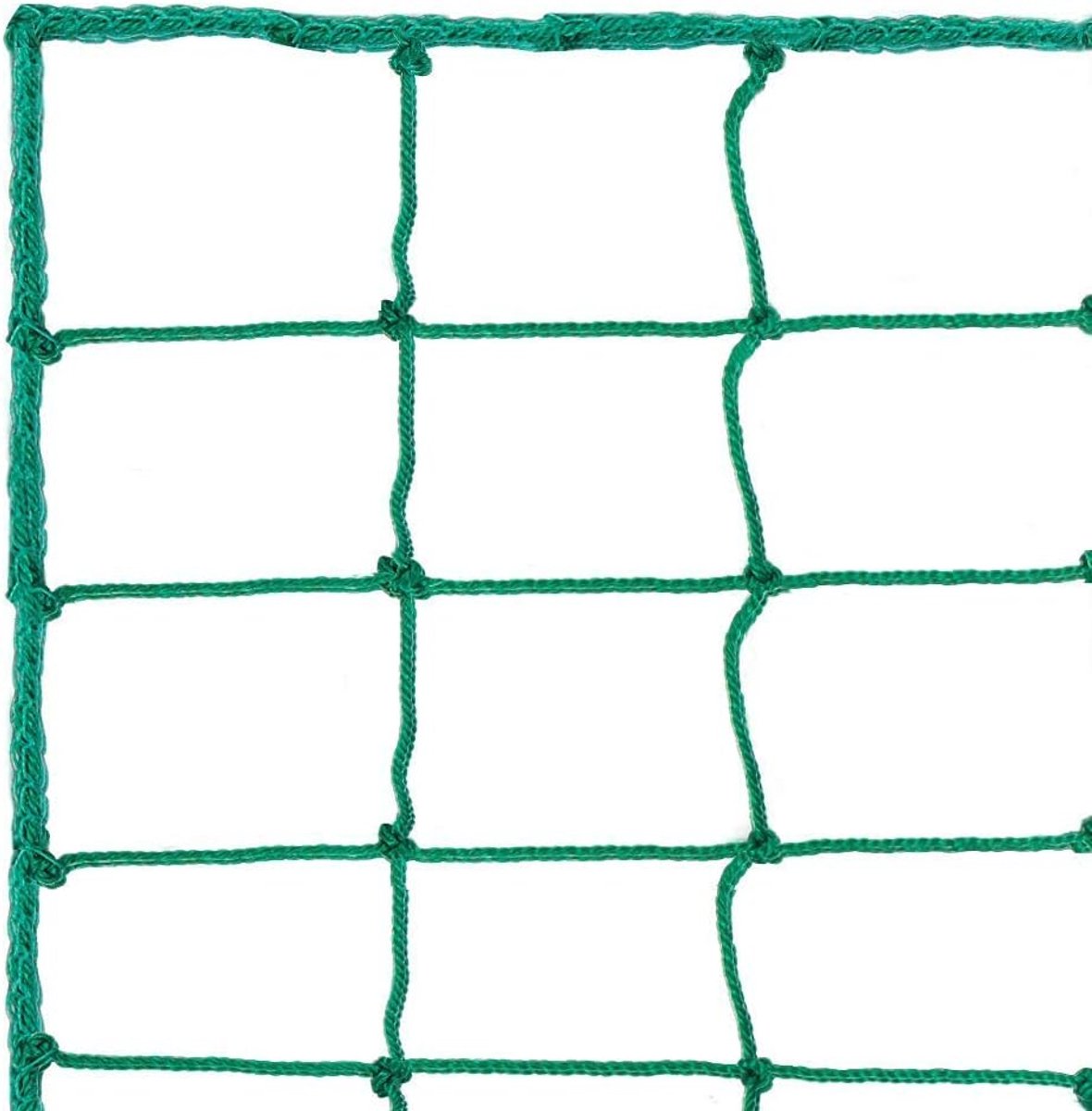 Voetbal Backstop Net 10x10ft/ 10x20ft/10x30ft, 4'' Vierkant Mesh, 0.1'' Heavy Duty PE Cord - Voetbal Voetbal Containment Net Stop Ball Gaan over Fence Garden
