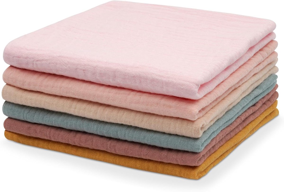 Baby Wasdoek 30x30cm - 100% Katoen - Ademend en Comfortabel - Perfect voor Hygiëne - SnelShoppen