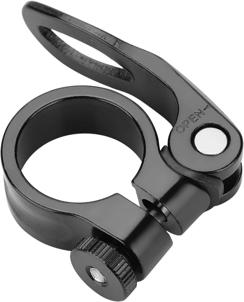 28 6mm Zadelpenklem 25 4mm / 1 0 Inch Binnendiameter Verschillende Kleuren Zadelpenklem bike seat clamp voor Fietsen(black) 25.4 seatpost clamp Cierres de sillín
