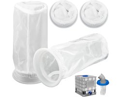 IBC dekselfilters, nylon IBC Container vervangingsfilter, 105 mm net IBC-dekselfilter, 200 mesh boetes IBC-filter, voor filterset IBC regenwatertanks