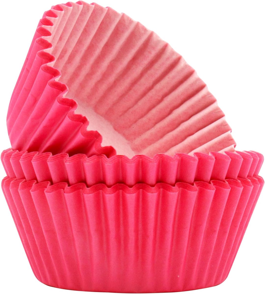 Cupcake hoesjes, Roze (60)