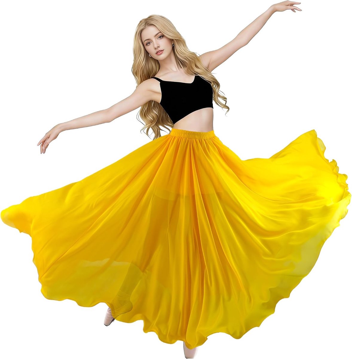 Rok Buikdans Vrouwen Meisjes Festival Cosplay Lange Rok Flamenco Swing Rokken