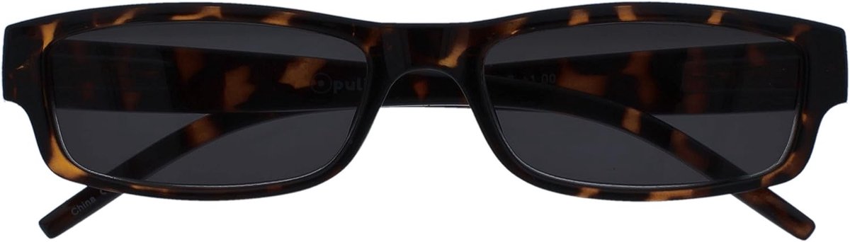 Bruine Schildpad Lichtgewicht Zon Lezers UV400 Mannen Vrouwen S32-2 +3,50