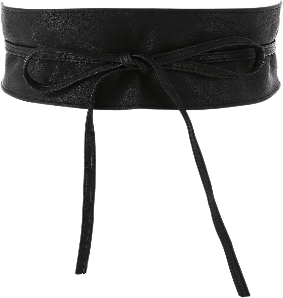 - Dames Obi Riem, Brede Obi Riem, Poylurethaan imitatieleer, hoge kwaliteit, MICA