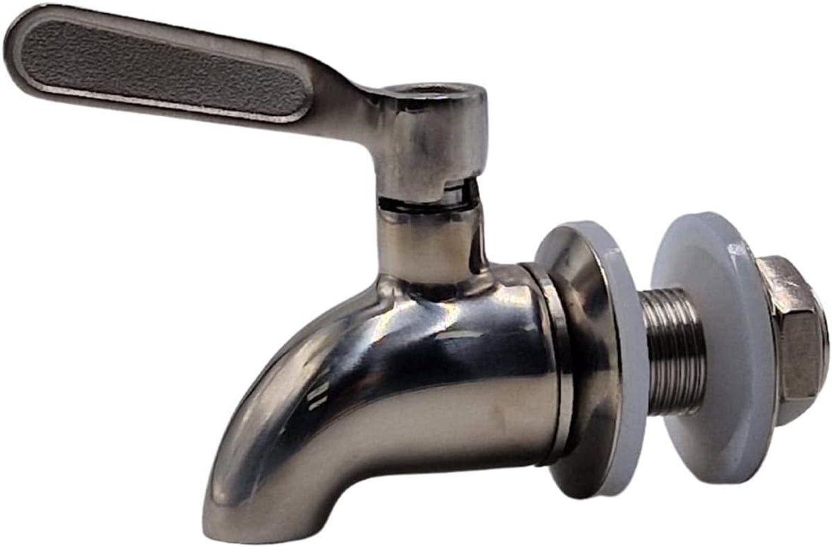 RVS Spigot Tap - Past op Britse Berkefeld, Berkey en andere zwaartekracht waterfiltersystemen, drankdispensers, waterstoten