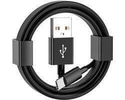 SnelShoppen - USB A naar USB C Oplaadkabel voor Tablets, 3m Lengte, Geschikt voor Kindle Fire 7, HD 8, HD 10 (2019-2022, 2024-2025), Kids Pro Plus Max