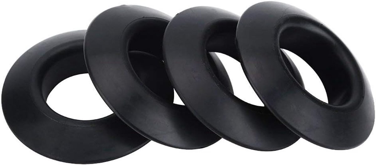 SnelShoppen - Kayak Paddle Dropping Rings 4pcs - Rafting Paddles Shaft - Rubber Drip Rings 30mm Diameter voor Kano en Kajak