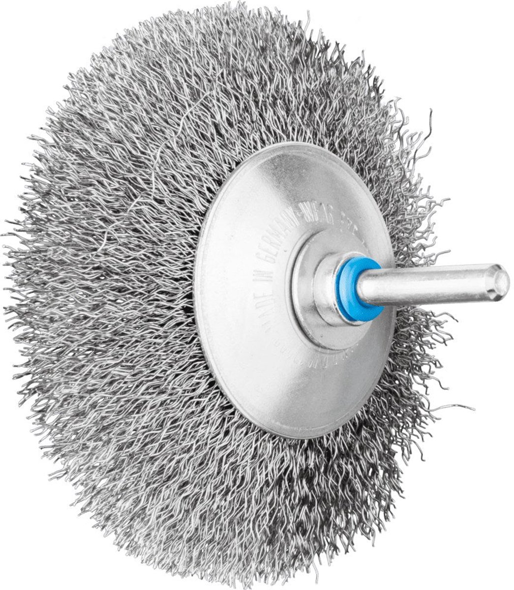 Kegelborstel KBU INOX D.95mm Draaddikte 0,3mm VA 10mm 12000min-¹ PFERD