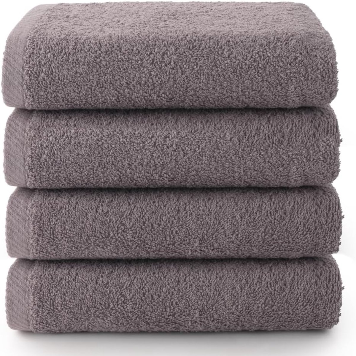 SnelShoppen - Top Towel Set van 4 Bidet en Gezichtsdoeken - Zachte en Absorberende Handdoeken - 100% Katoen 400 g/m² - Lintvrij en Sneldrogend - Ideaa