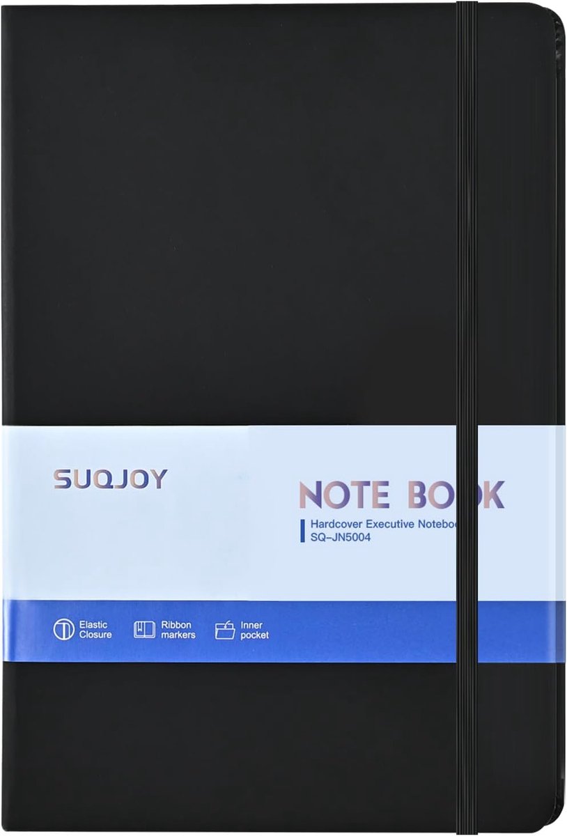 SnelShoppen - Lined Journal Set 4 Pack - 160 Pagina's A5 Notitieboek - Hard Cover PU Leer - 100gsm Dikte - Ideaal voor Schrijven, Reizen en Werken