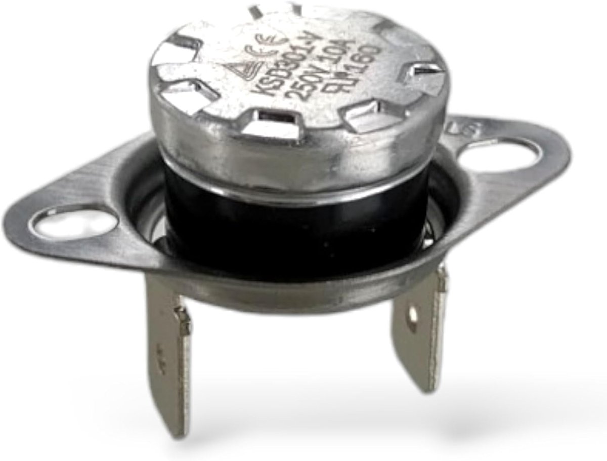 SnelShoppen - DL-pro Temperatuurbegrenzer Opener 160°C voor Wasdrogers, Klixon Thermostaat voor Verwarmingsregisters, Blauw, Geschikt voor Miele Model