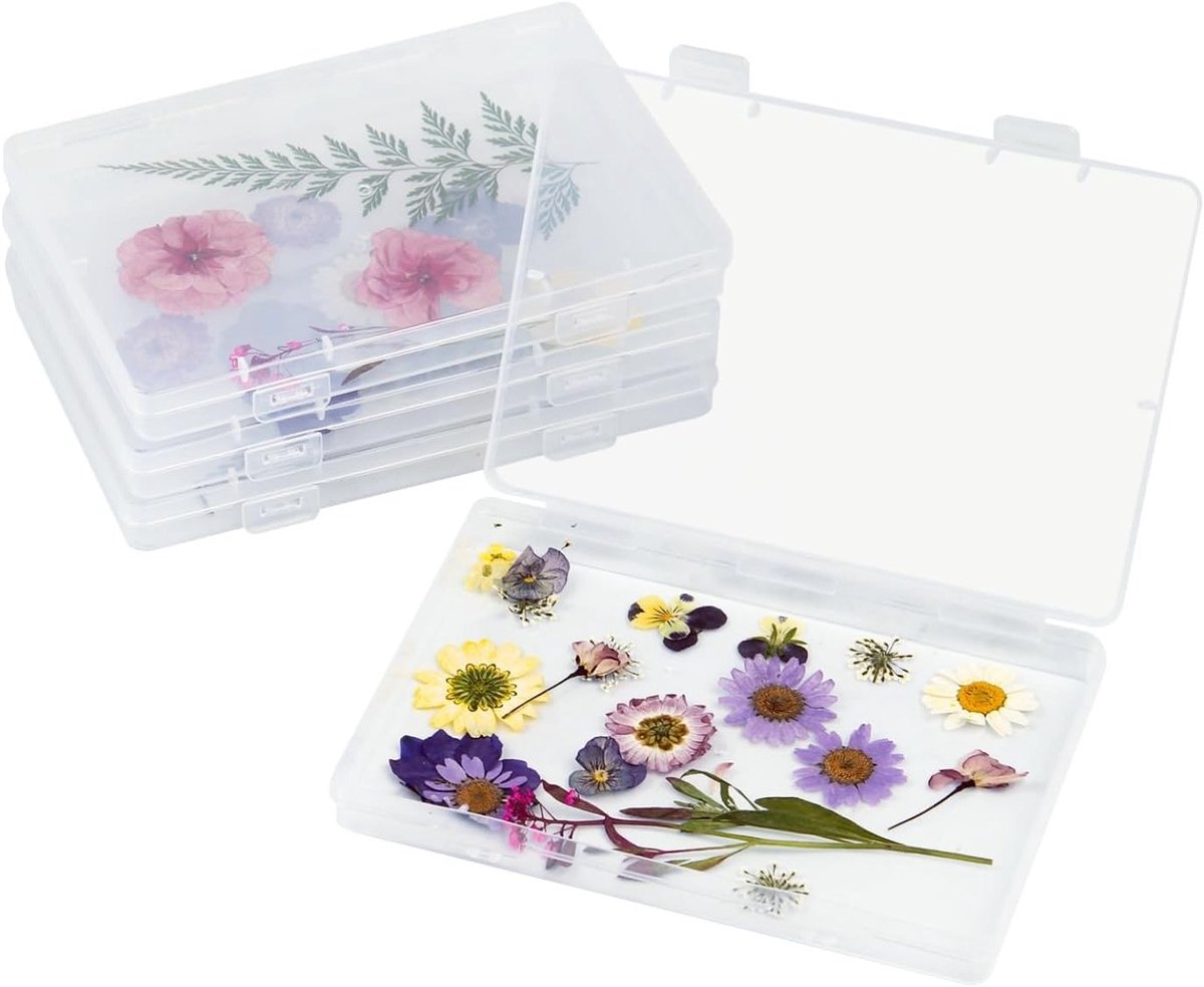 Dried Flower Opslagset - 4-delige set voor het bewaren van gedroogde bloemen met 60 tissuepapier, 60 zakjes en 8 droogmiddelen voor optimale conservering