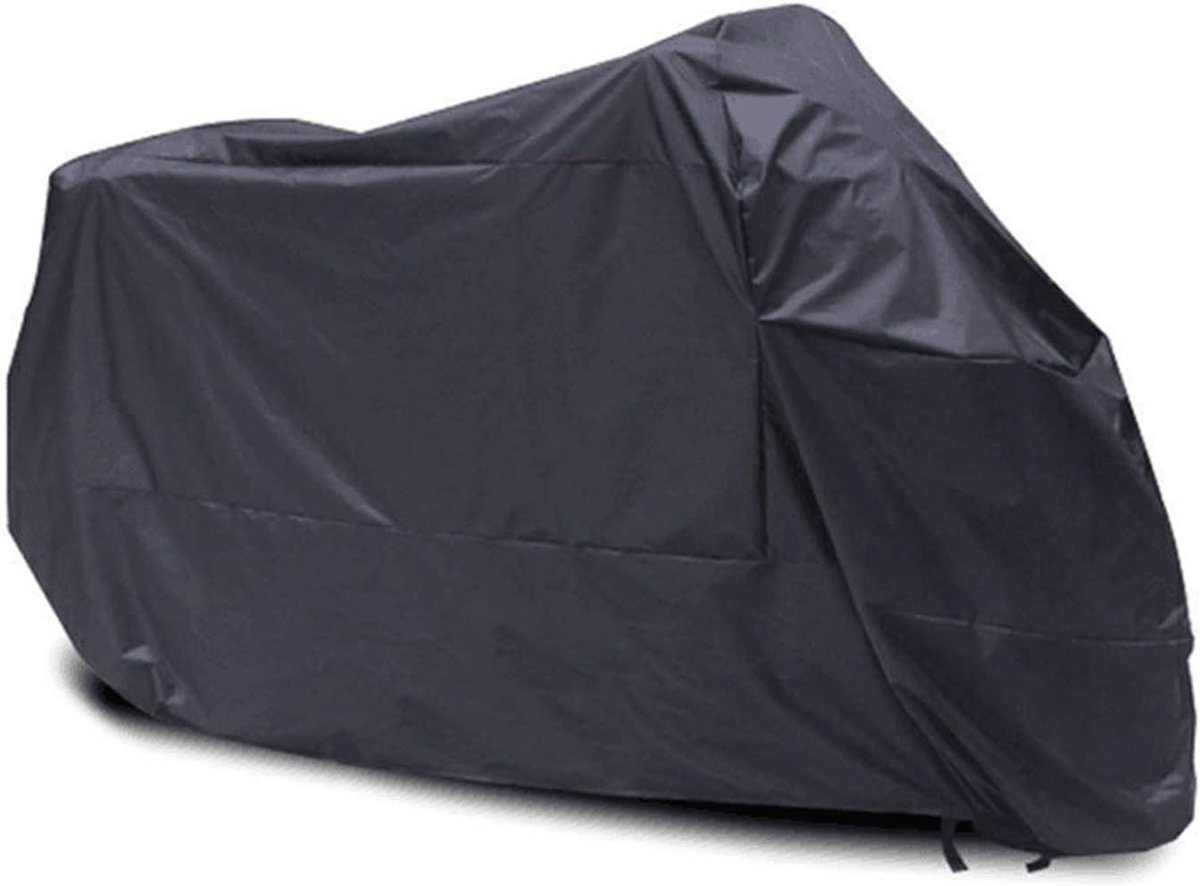 Weerbestendige Motorhoes voor Garages - Vouwbare Bescherming tegen Regen en Weersinvloeden - Zwart XXXL 265 x 105 x 125 cm