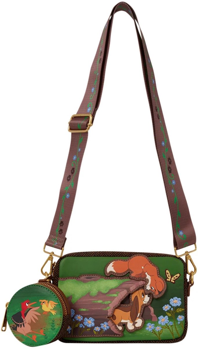 Loungefly Disney the fox and the hound crossbody bag - Frank en Frey crossbody tas