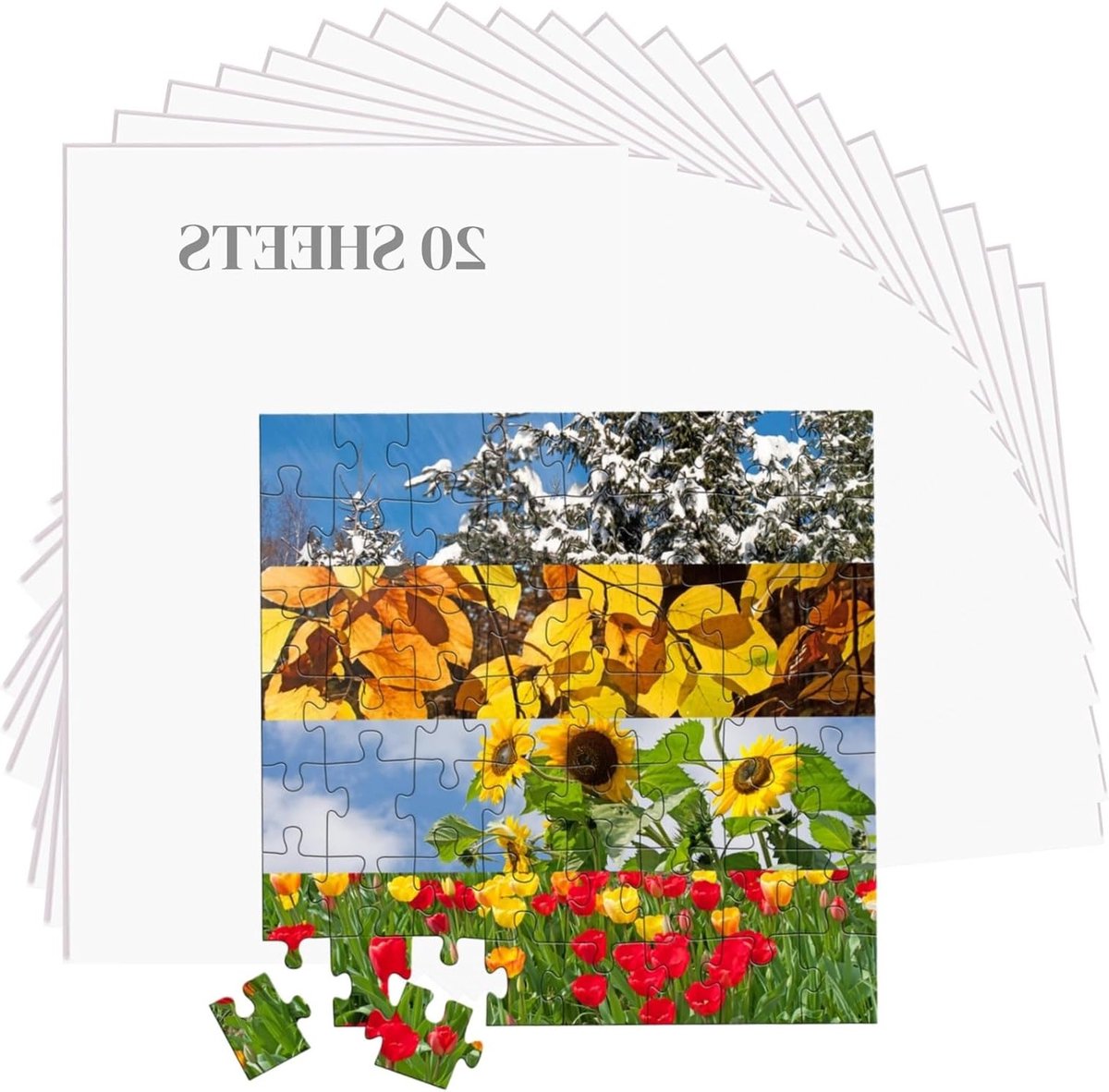 Krachtige en Transparante Lijmfilm voor Puzzels, Hoge Kwaliteit, Ideaal voor Bescherming en Hechting van Puzzels