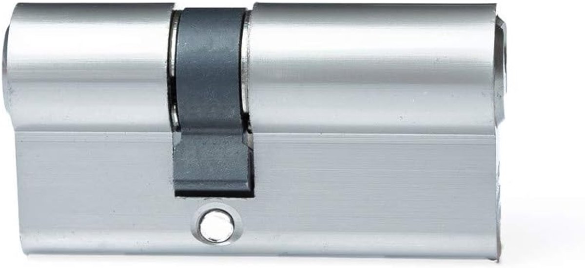 SnelShoppen - Short Cylinder Euro Profiel Cilinder | Dubbele Cilinder Deurslot Veiligheid | Inclusief 3 Sleutels | 25-30mm (30-25mm) | Matt Nikkel