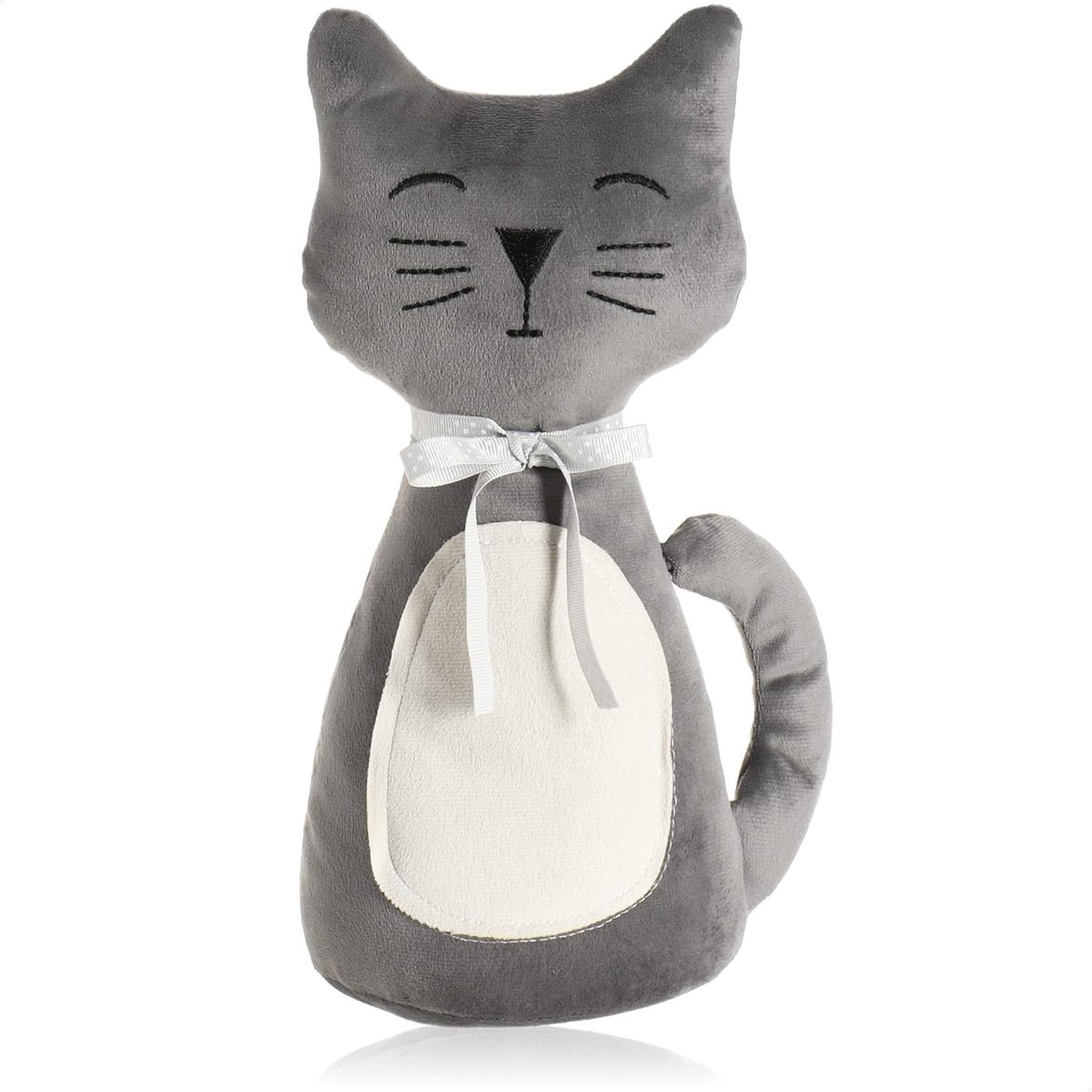 SnelShoppen - Deurstopper Kat Mandy, Zware Deurhouder, Schattig Ontwerp, Functionele Huishoudaccessoire voor Deuren en Ramen, Ideaal tegen Tocht