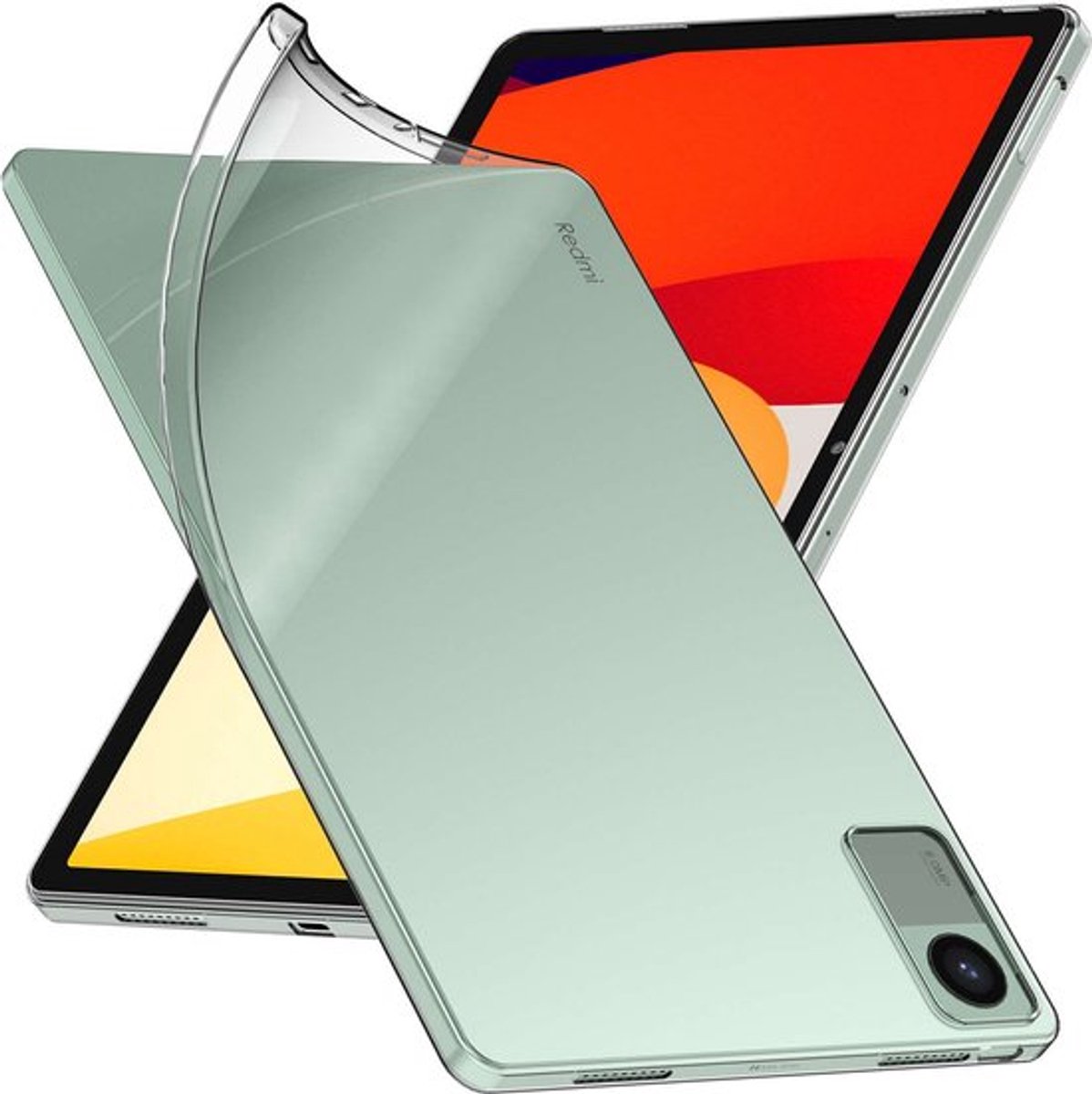 ebestStar - Hoes geschikt voor Xiaomi Redmi Pad SE, Back Cover, Beschermhoes anti-luchtbellen hoesje, Transparant
