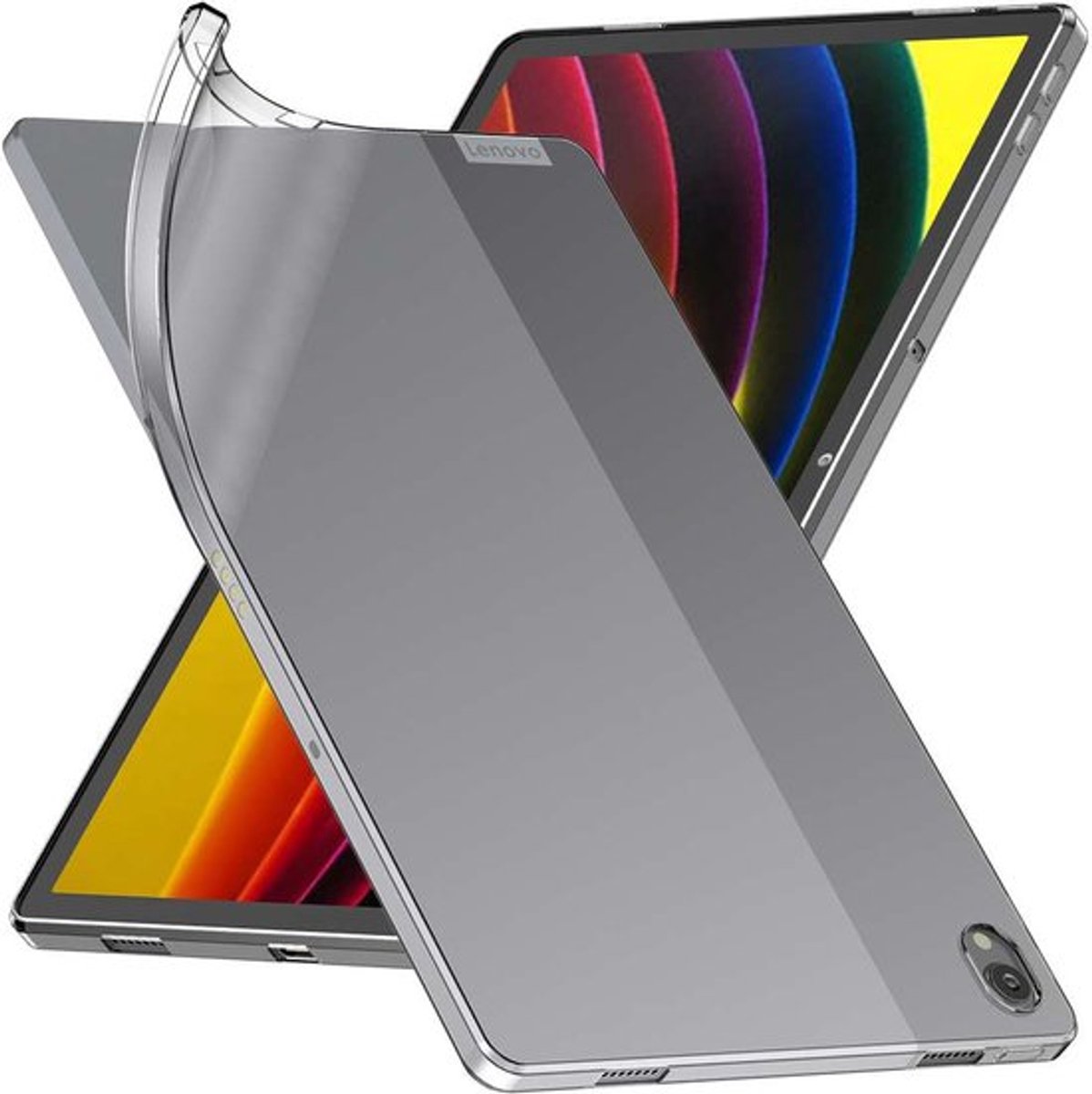 ebestStar - Hoes geschikt voor Lenovo Tab P11, P11 Plus, Back Cover, Beschermhoes anti-luchtbellen hoesje, Transparant